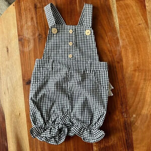 HARAJUKU Baby Girls 18M Mini Target Gingham Ruffle One Piece Overall